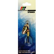 Блешня на хижу рибу, обертова, EOS S0029D, вага 5г, колір GS323002